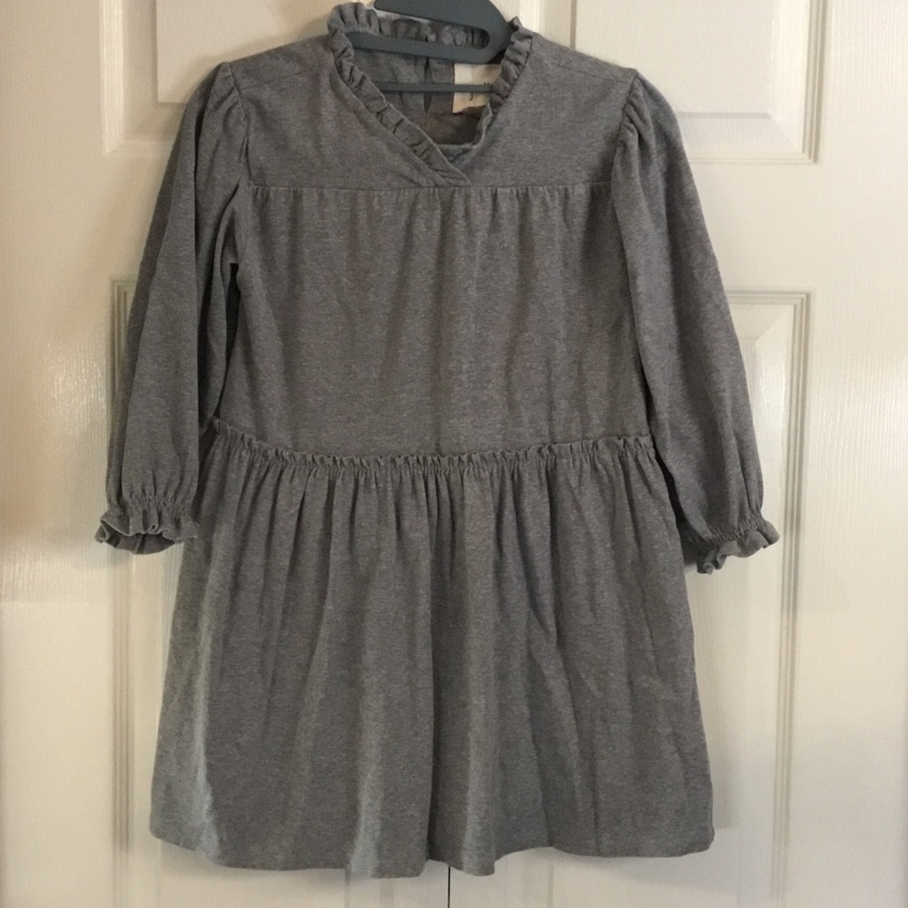 “Vignette” Grey Knit Dress